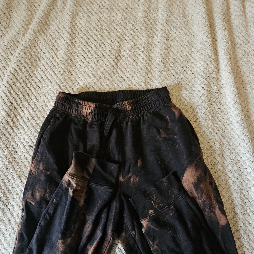 Stylish Black and Brown Joggers